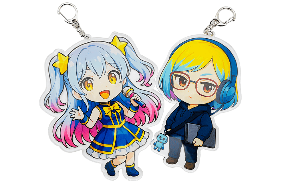 アクリルキーホルダー