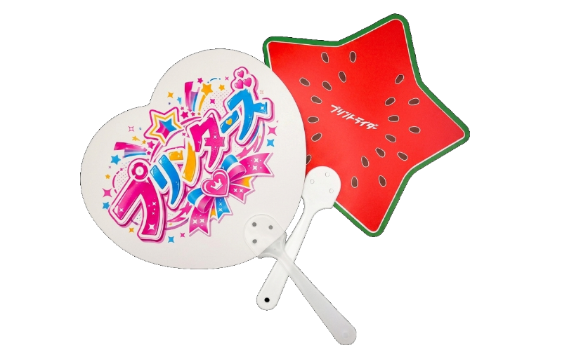 プラ持ち手紙うちわ(ワンタッチ) プラ持ち手紙うちわ(ワンタッチ)