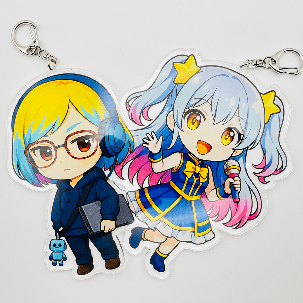 アクリルキーホルダー メインビジュアル